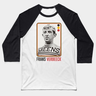 Frans Verbeeck ---- Retro Style Original Design Baseball T-Shirt